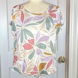 Nicole Miller Linen Blouse